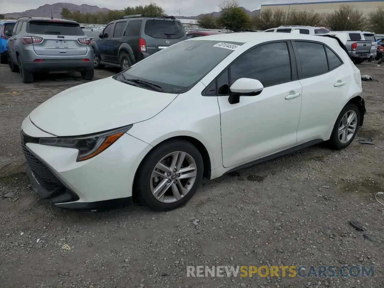 1 fotografías del automóvil dañado JTND4RBE6L3094242 TOYOTA COROLLA 2020