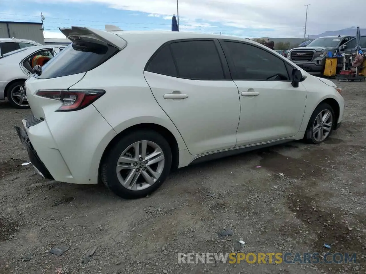 3 fotografías del automóvil dañado JTND4RBE6L3094242 TOYOTA COROLLA 2020