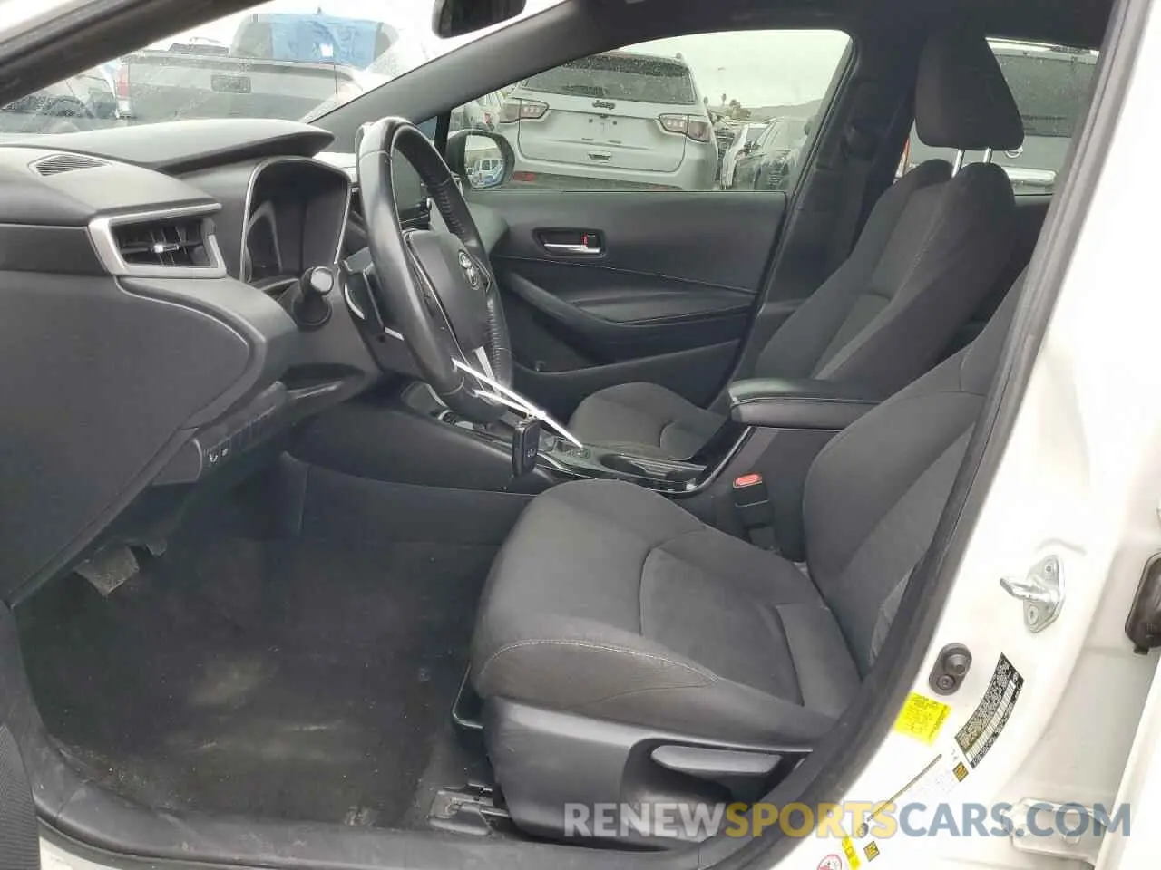 7 fotografías del automóvil dañado JTND4RBE6L3094242 TOYOTA COROLLA 2020