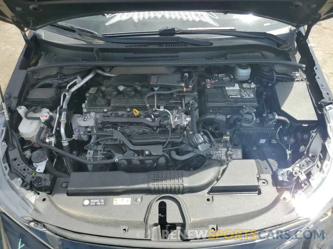11 fotografías del automóvil dañado JTND4RBE6L3103862 TOYOTA COROLLA 2020
