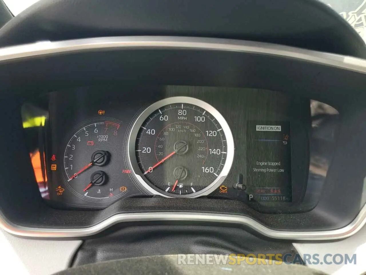 9 fotografías del automóvil dañado JTND4RBE6L3103862 TOYOTA COROLLA 2020