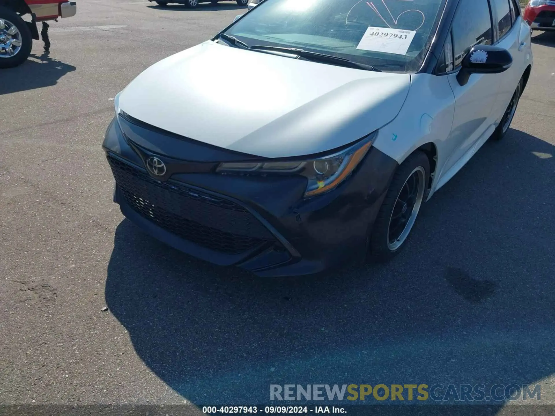 6 fotografías del automóvil dañado JTND4RBE7L3093519 TOYOTA COROLLA 2020