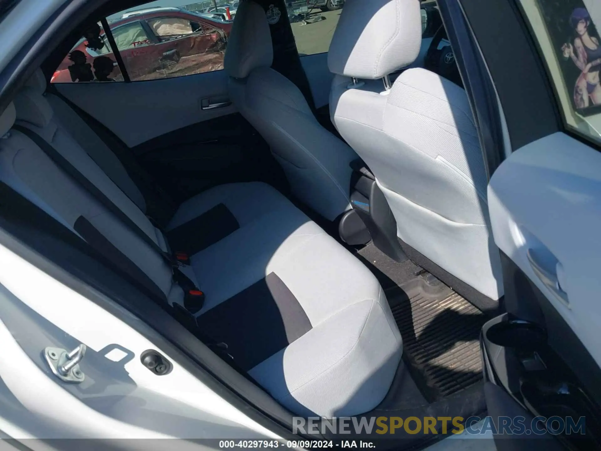 8 fotografías del automóvil dañado JTND4RBE7L3093519 TOYOTA COROLLA 2020