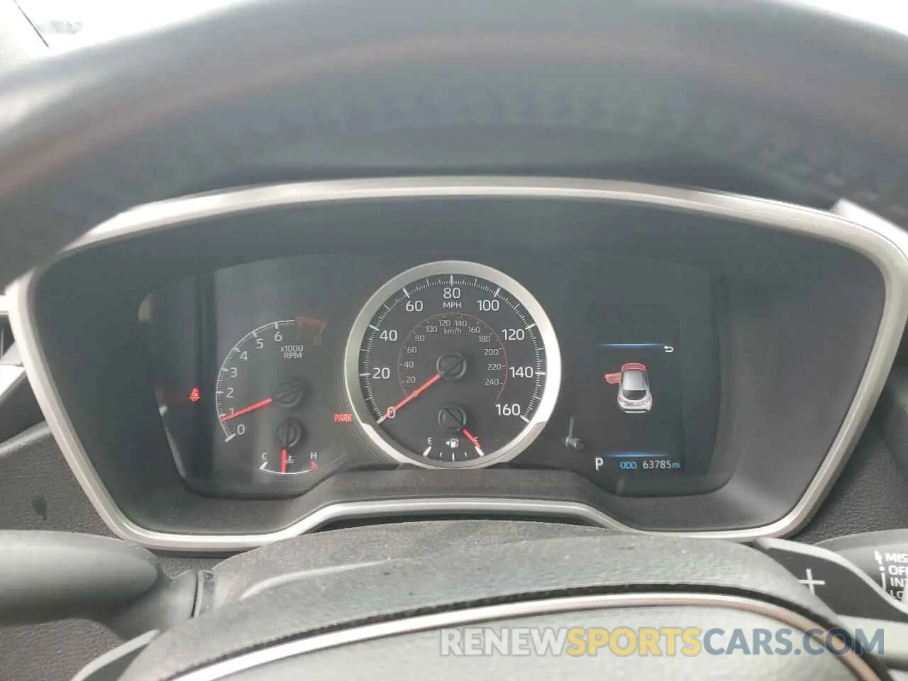 9 fotografías del automóvil dañado JTND4RBE8L3086868 TOYOTA COROLLA 2020