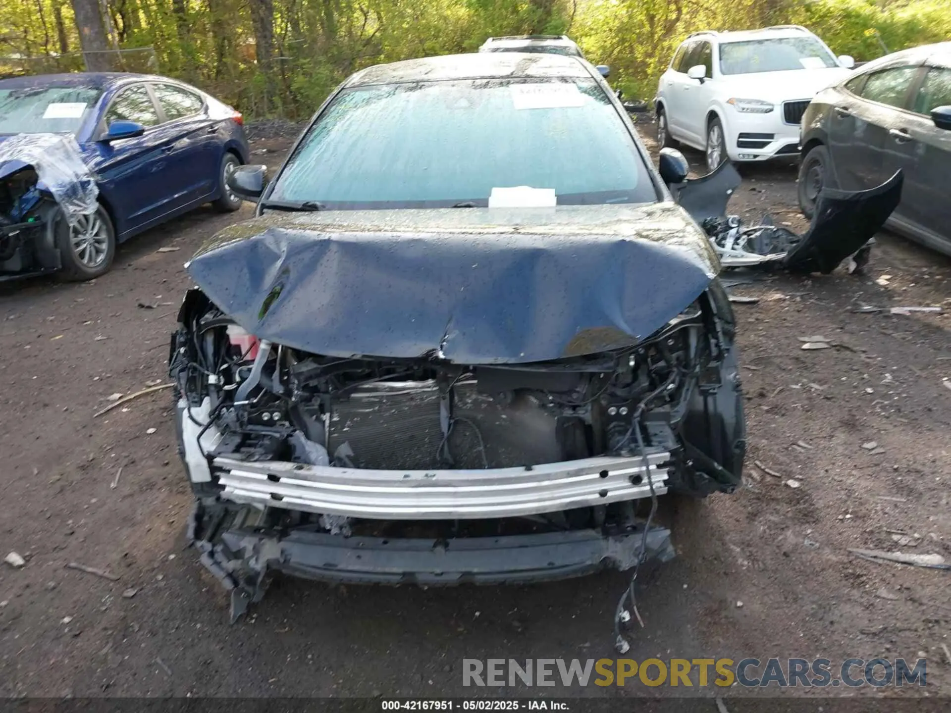 11 fotografías del automóvil dañado JTND4RBEXL3081977 TOYOTA COROLLA 2020