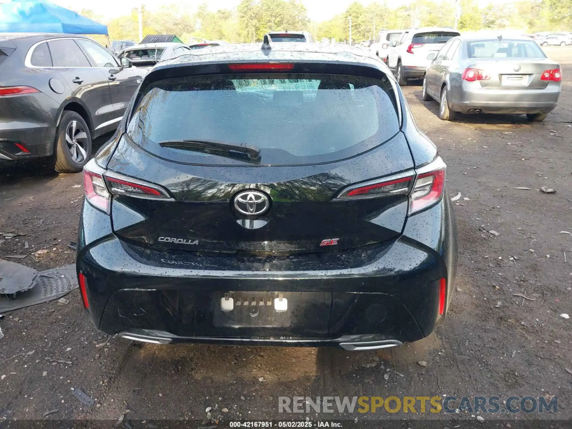 15 fotografías del automóvil dañado JTND4RBEXL3081977 TOYOTA COROLLA 2020