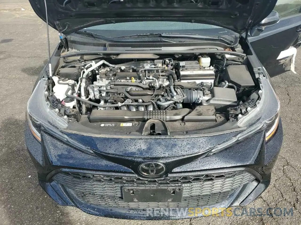 11 fotografías del automóvil dañado JTND4RBEXL3084474 TOYOTA COROLLA 2020