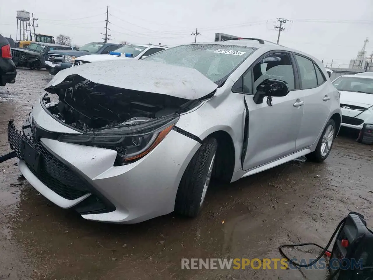 1 fotografías del automóvil dañado JTND4RBEXL3092848 TOYOTA COROLLA 2020