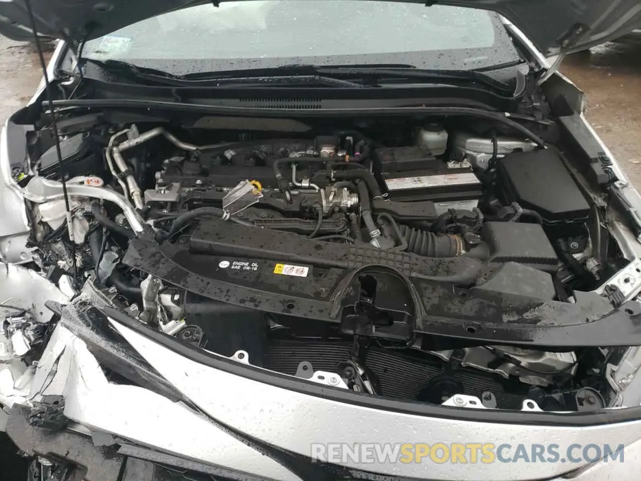 11 fotografías del automóvil dañado JTND4RBEXL3092848 TOYOTA COROLLA 2020