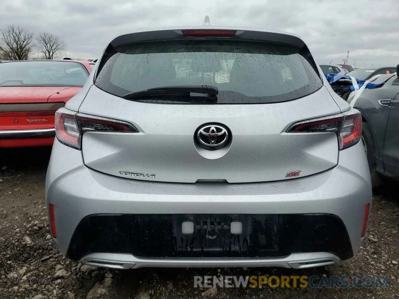 6 fotografías del automóvil dañado JTND4RBEXL3092848 TOYOTA COROLLA 2020
