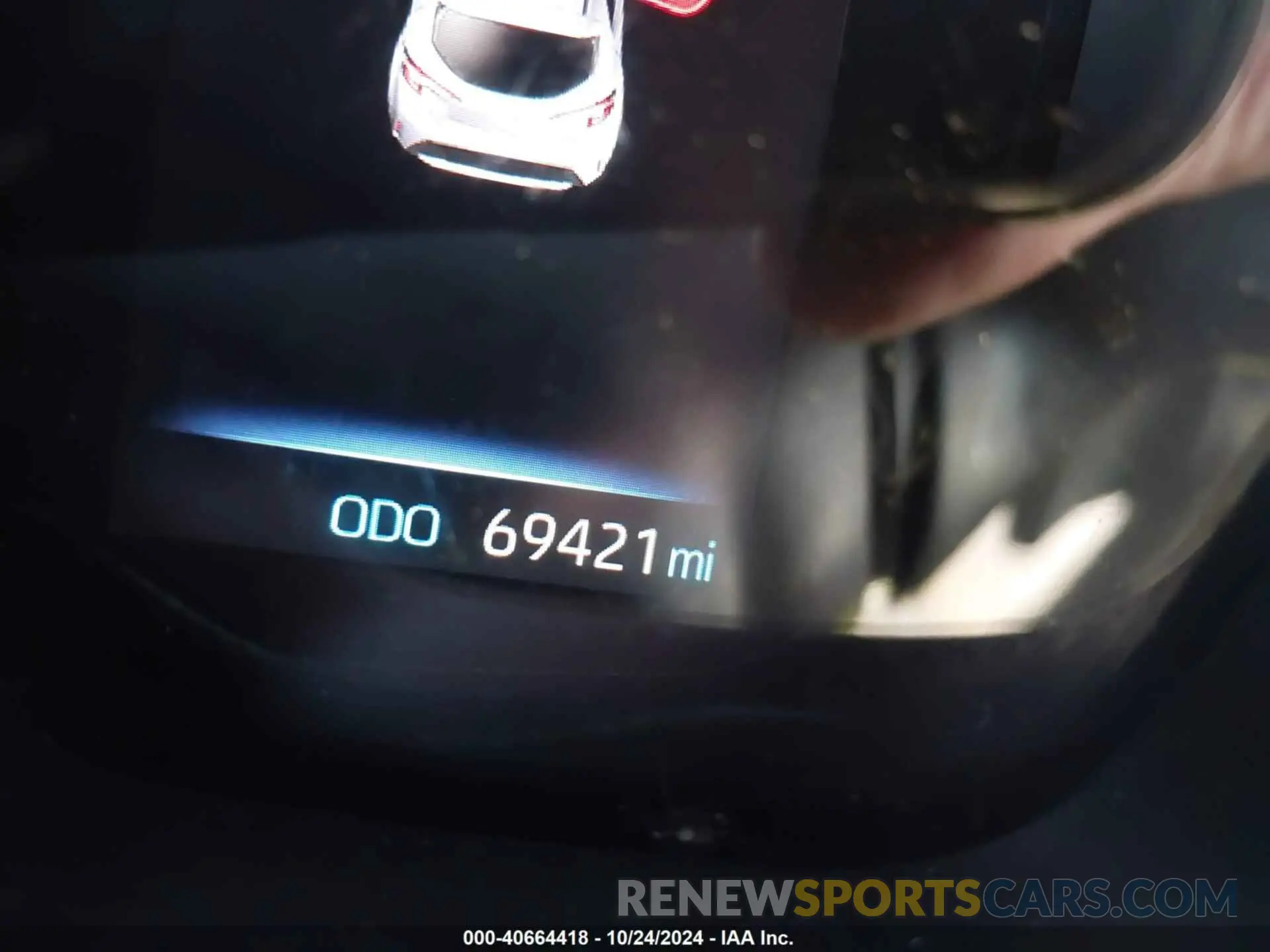 14 fotografías del automóvil dañado JTND4RBEXL3104593 TOYOTA COROLLA 2020