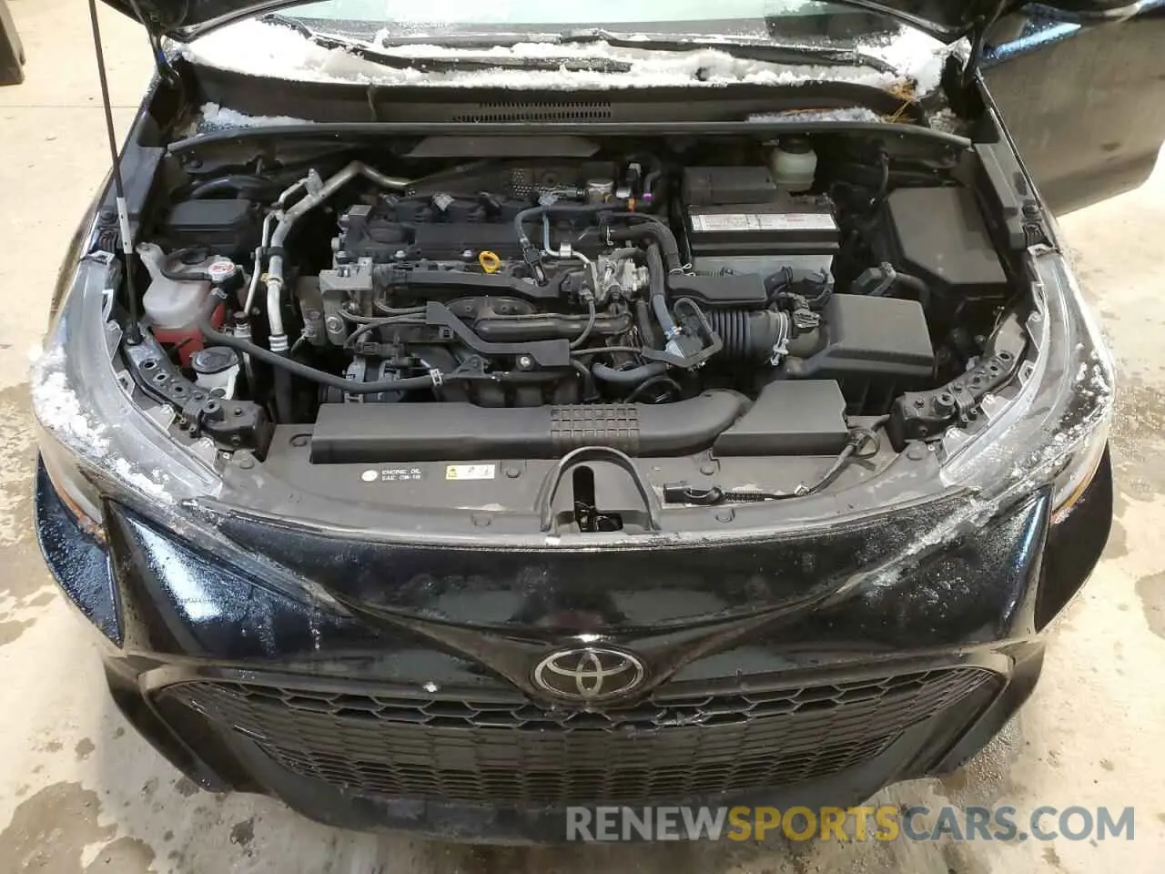 11 fotografías del automóvil dañado JTNK4RBE6L3099917 TOYOTA COROLLA 2020