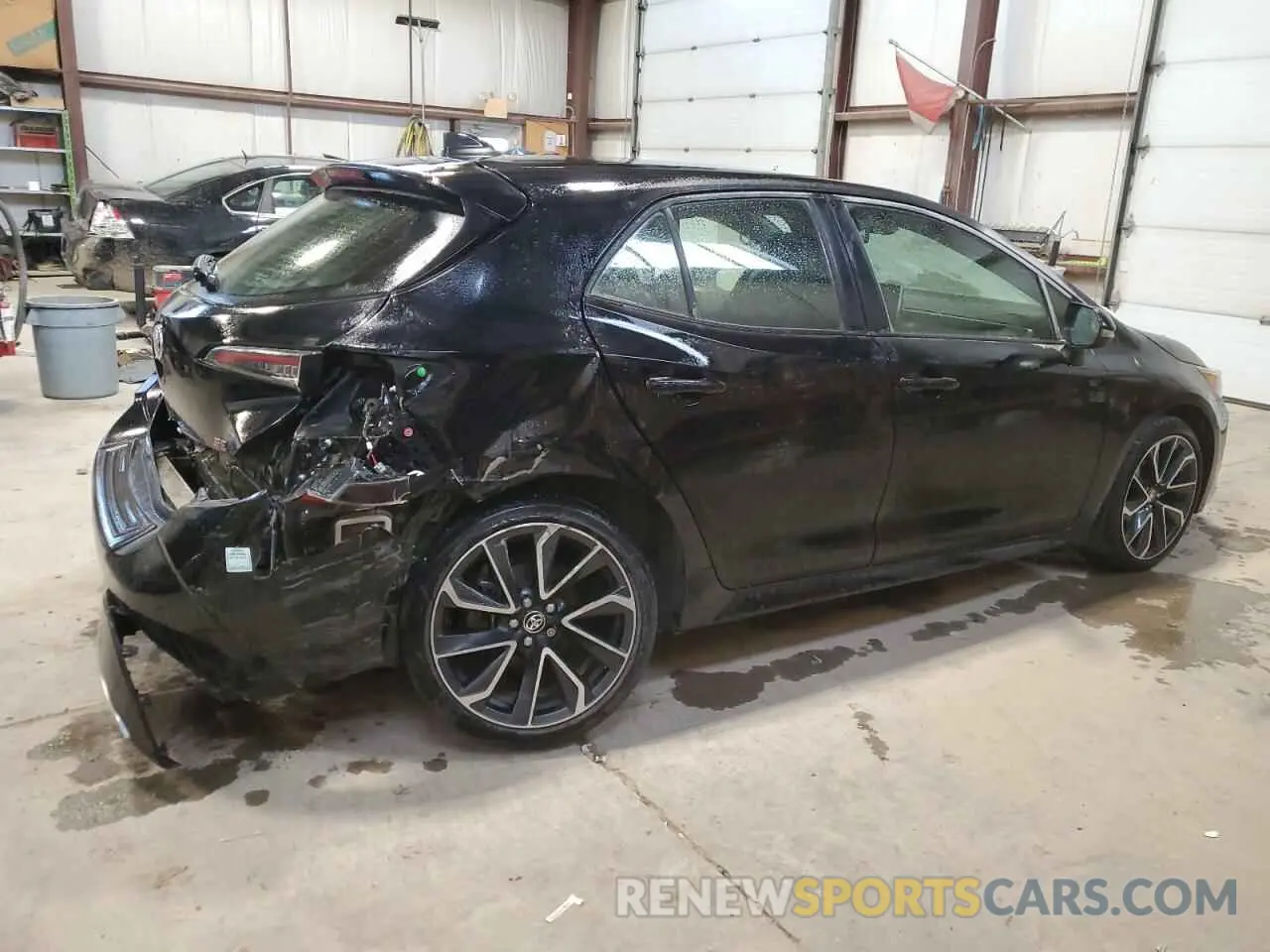 3 fotografías del automóvil dañado JTNK4RBE6L3099917 TOYOTA COROLLA 2020