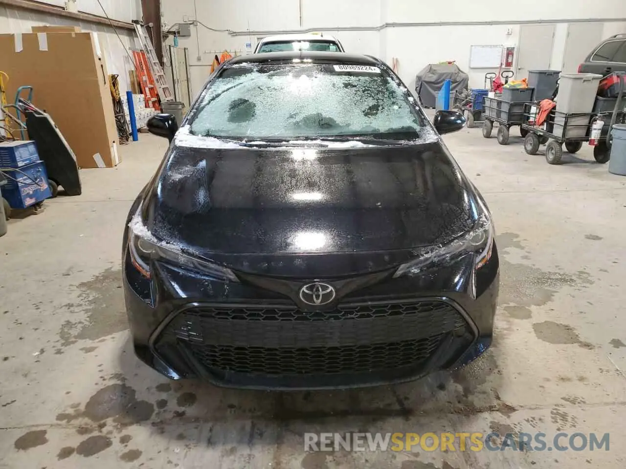 5 fotografías del automóvil dañado JTNK4RBE6L3099917 TOYOTA COROLLA 2020