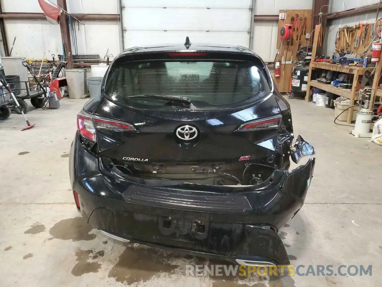 6 fotografías del automóvil dañado JTNK4RBE6L3099917 TOYOTA COROLLA 2020