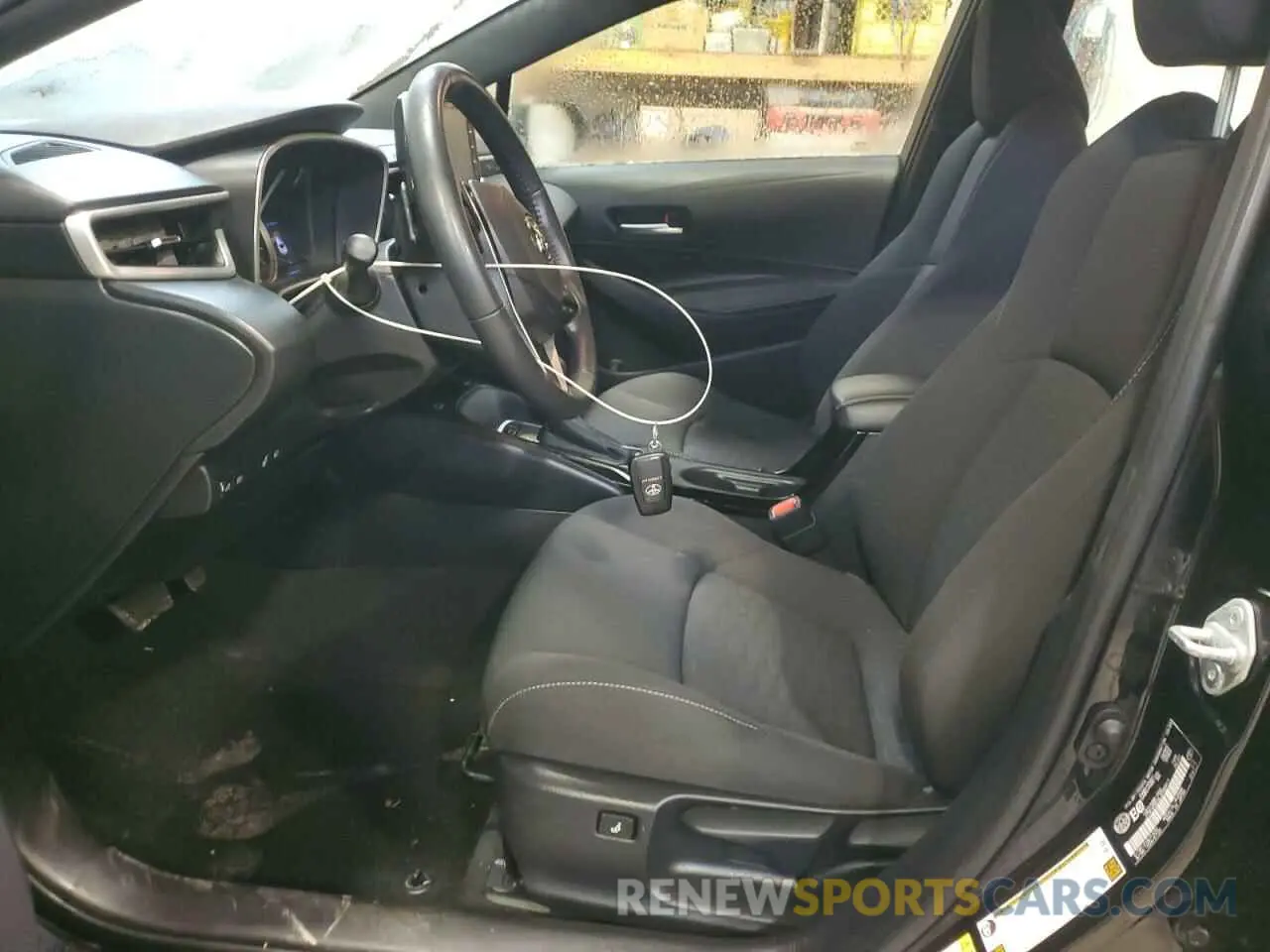 7 fotografías del automóvil dañado JTNK4RBE6L3099917 TOYOTA COROLLA 2020