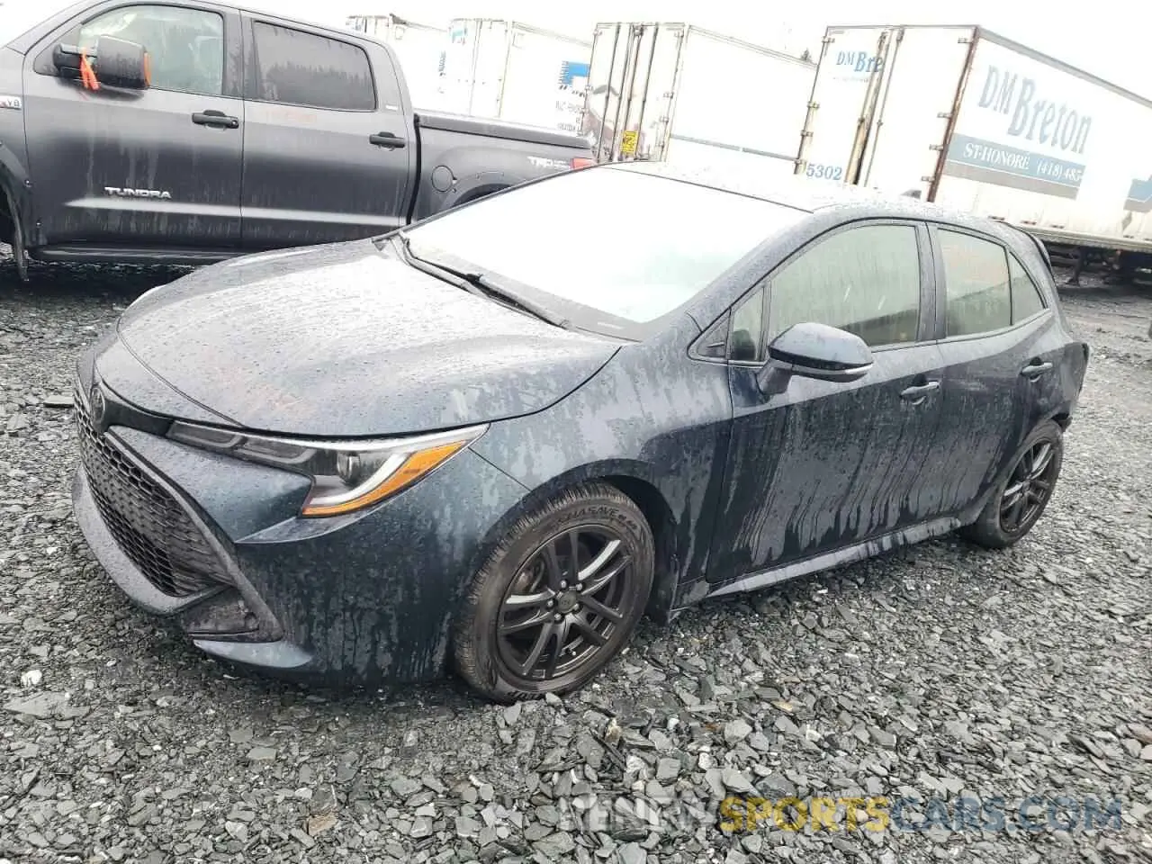 1 fotografías del automóvil dañado JTNK4RBE9L3088183 TOYOTA COROLLA 2020
