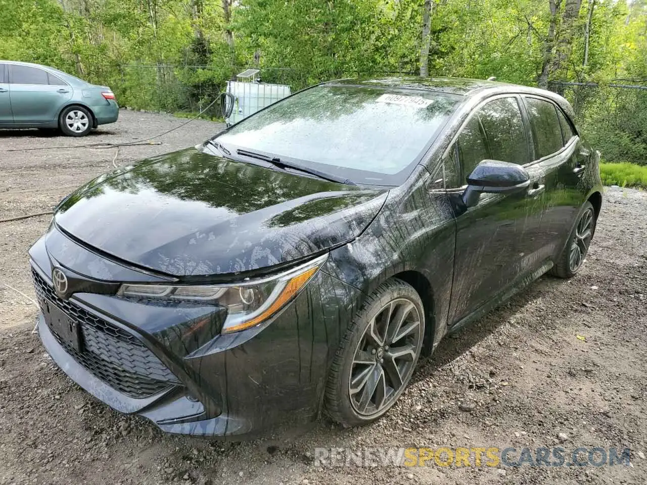 1 fotografías del automóvil dañado JTNK4RBEXL3100857 TOYOTA COROLLA 2020