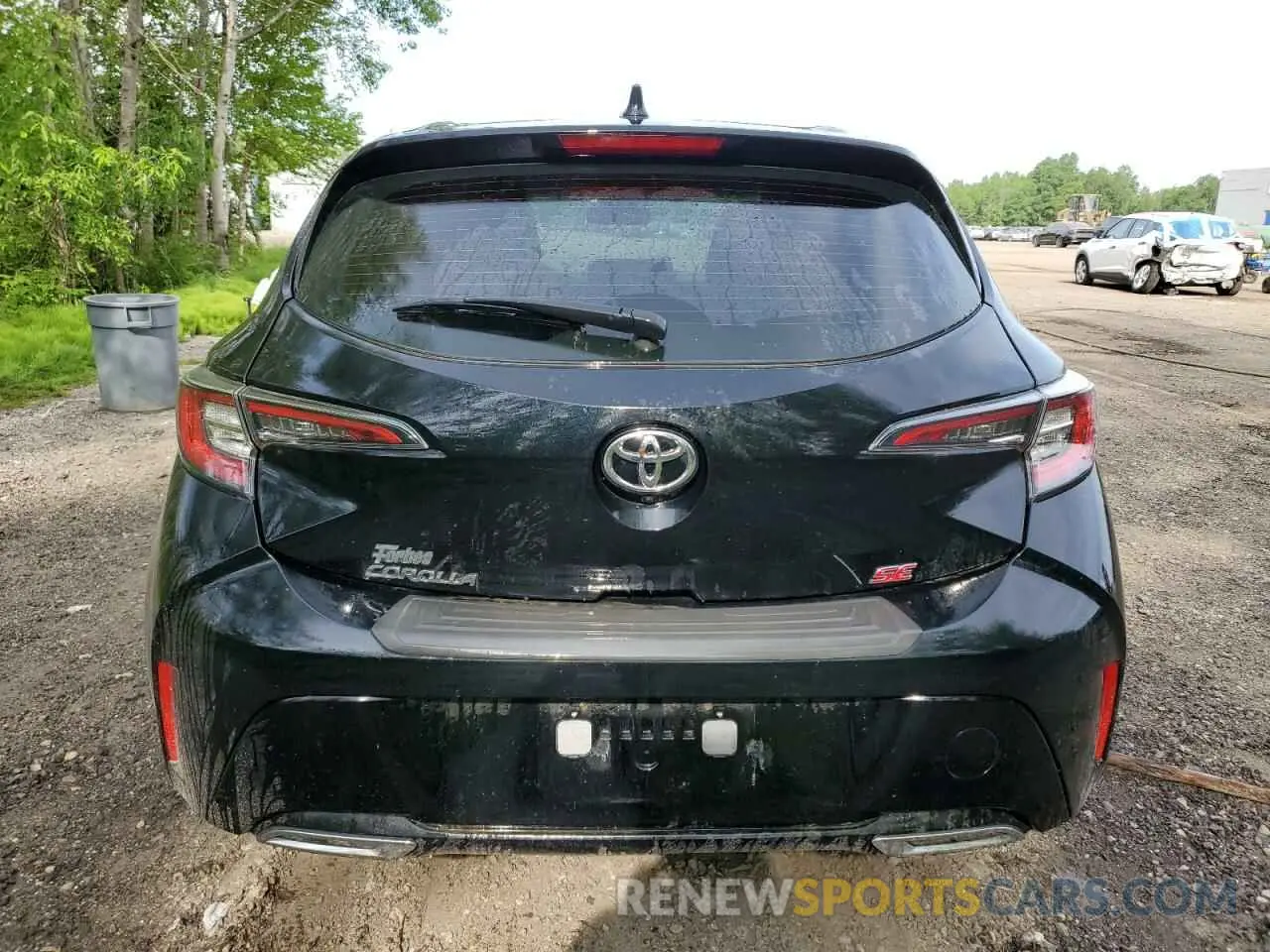 6 fotografías del automóvil dañado JTNK4RBEXL3100857 TOYOTA COROLLA 2020