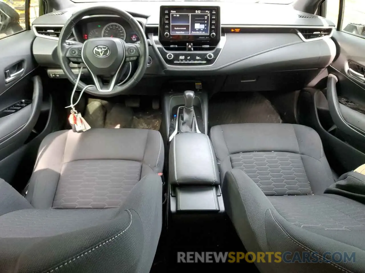 8 fotografías del automóvil dañado JTNK4RBEXL3100857 TOYOTA COROLLA 2020