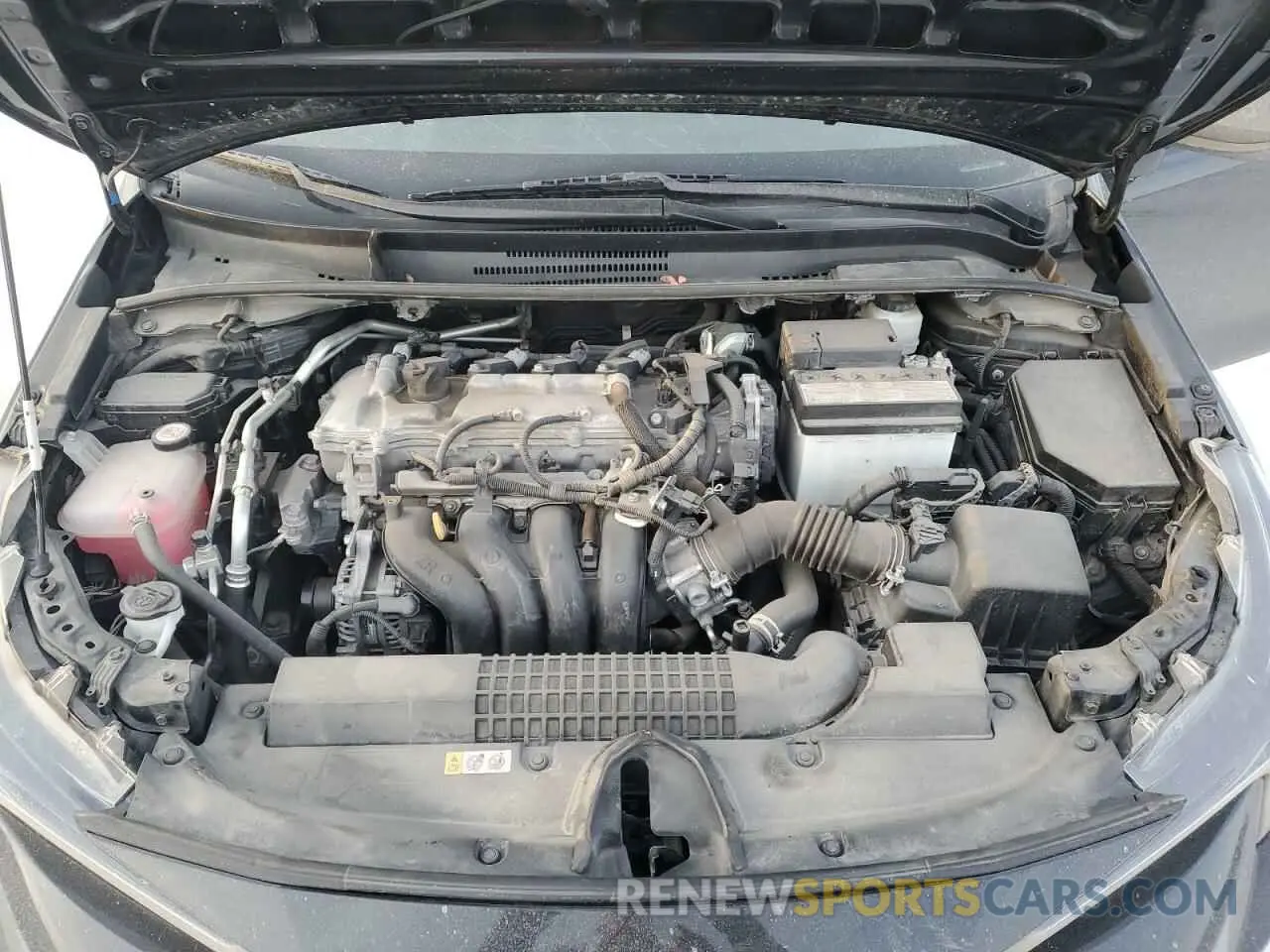 11 fotografías del automóvil dañado 5YFBPMBE1MP215953 TOYOTA COROLLA 2021