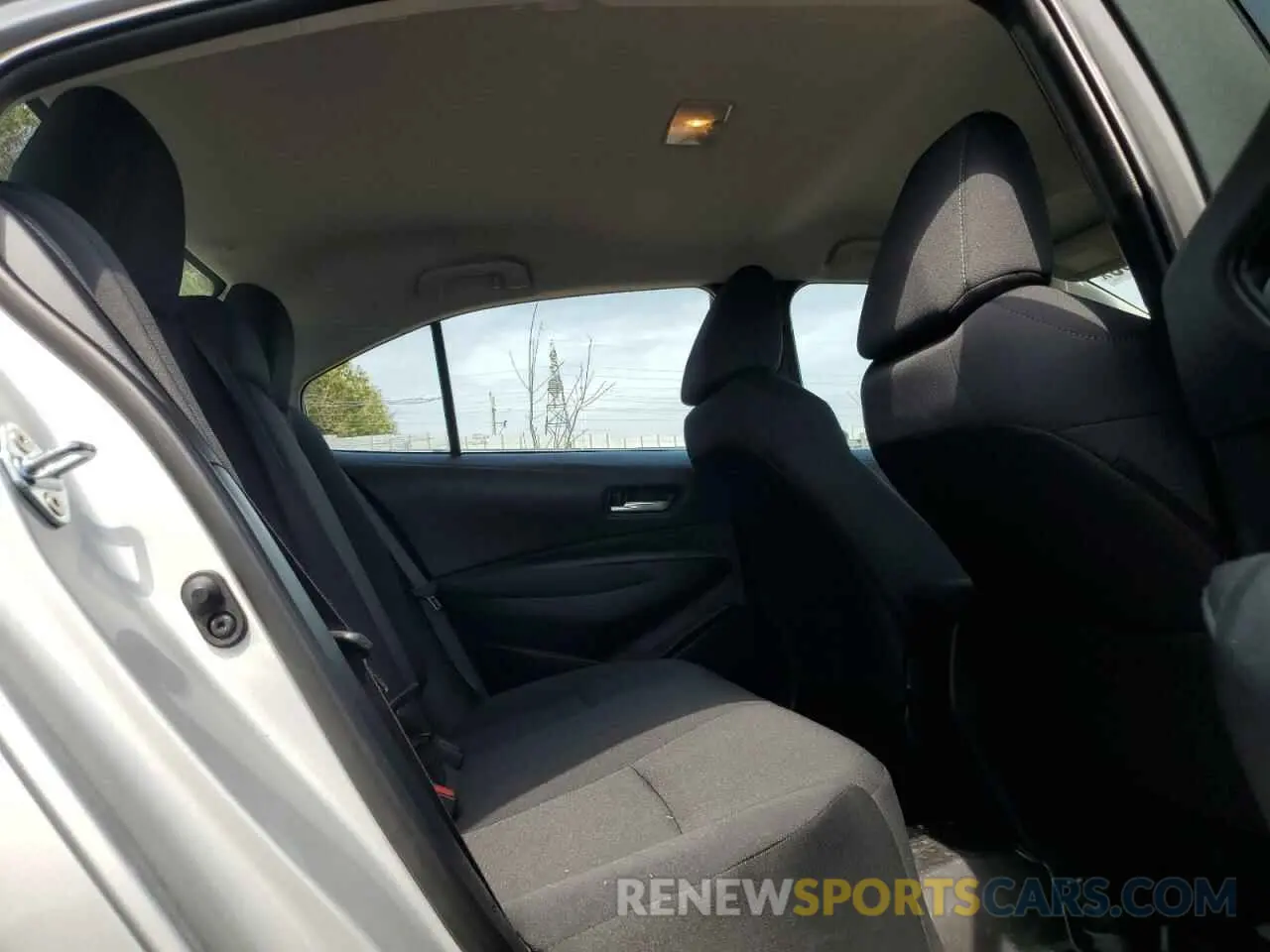 10 fotografías del automóvil dañado 5YFBPMBE2MP241364 TOYOTA COROLLA 2021