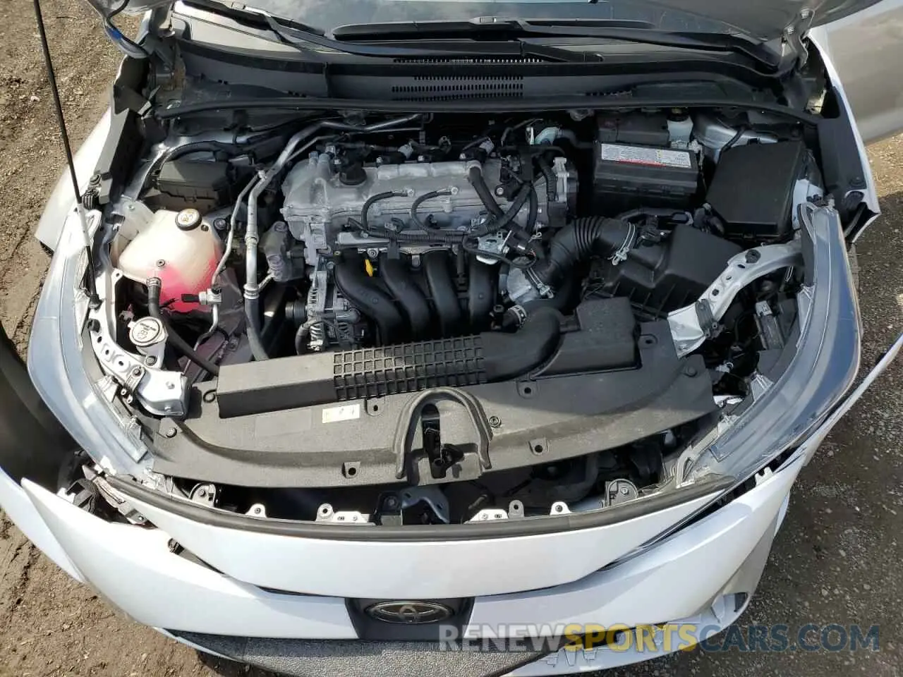 11 fotografías del automóvil dañado 5YFBPMBE2MP241364 TOYOTA COROLLA 2021