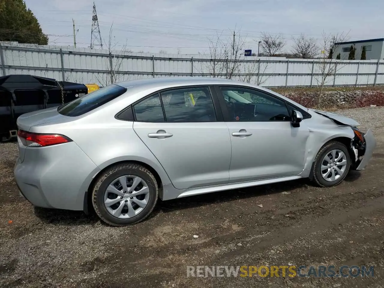 3 fotografías del automóvil dañado 5YFBPMBE2MP241364 TOYOTA COROLLA 2021