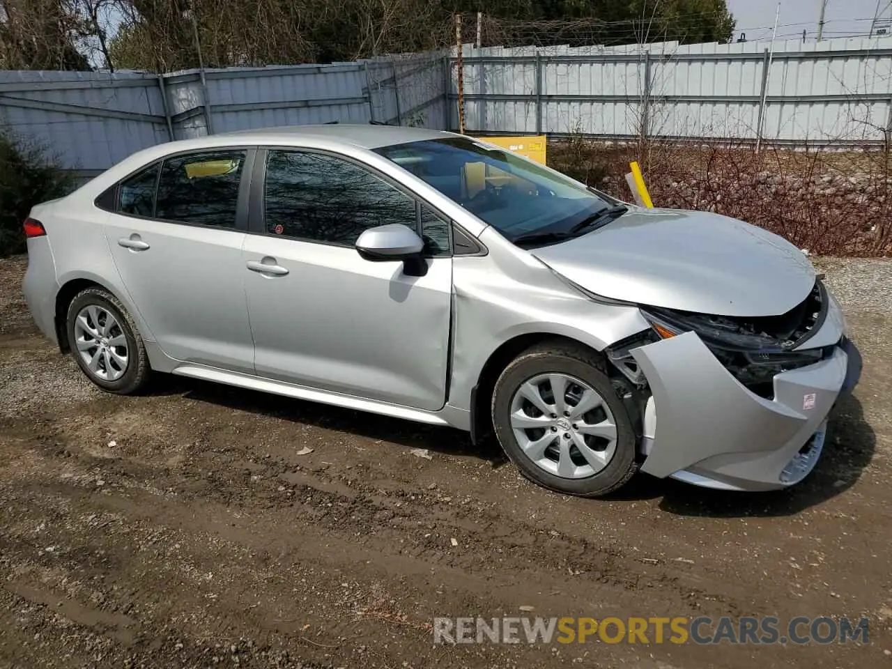 4 fotografías del automóvil dañado 5YFBPMBE2MP241364 TOYOTA COROLLA 2021