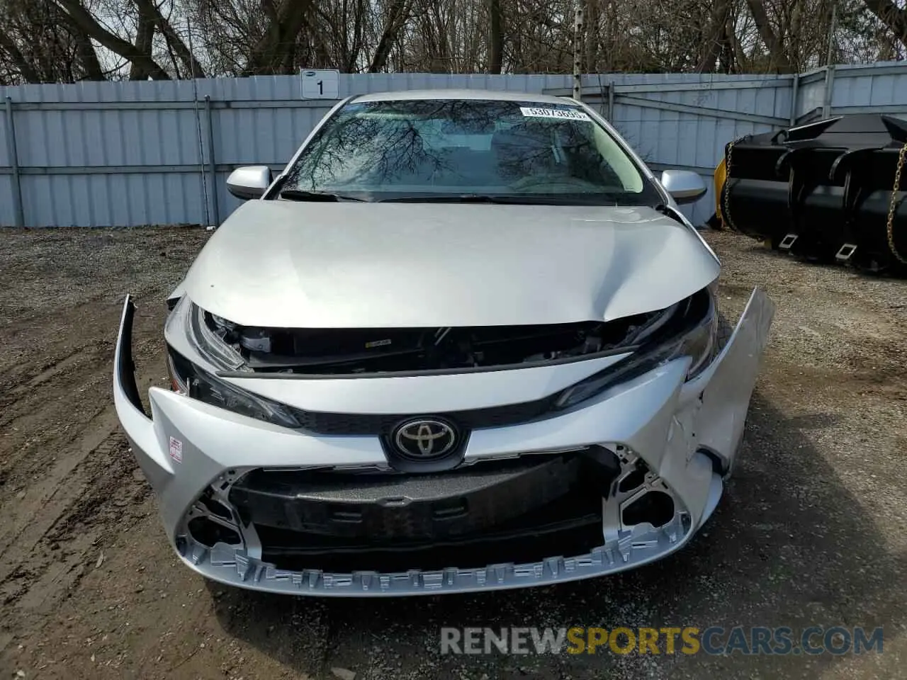 5 fotografías del automóvil dañado 5YFBPMBE2MP241364 TOYOTA COROLLA 2021