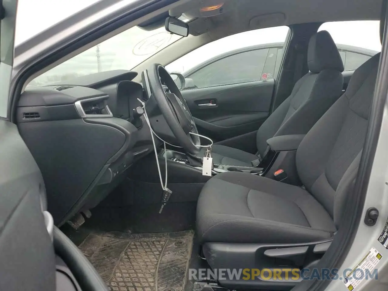 7 fotografías del automóvil dañado 5YFBPMBE2MP241364 TOYOTA COROLLA 2021