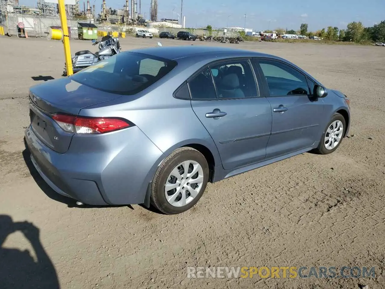 3 fotografías del automóvil dañado 5YFBPMBE6MP175773 TOYOTA COROLLA 2021