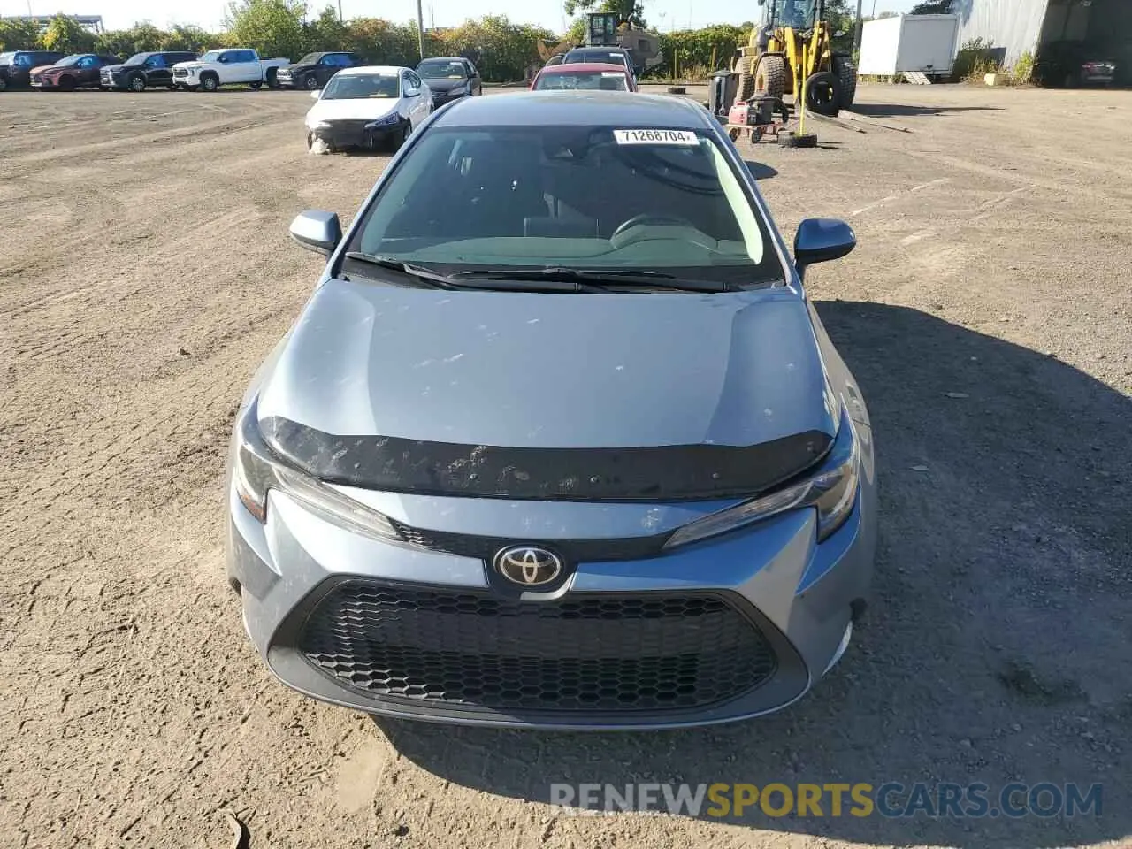 5 fotografías del automóvil dañado 5YFBPMBE6MP175773 TOYOTA COROLLA 2021