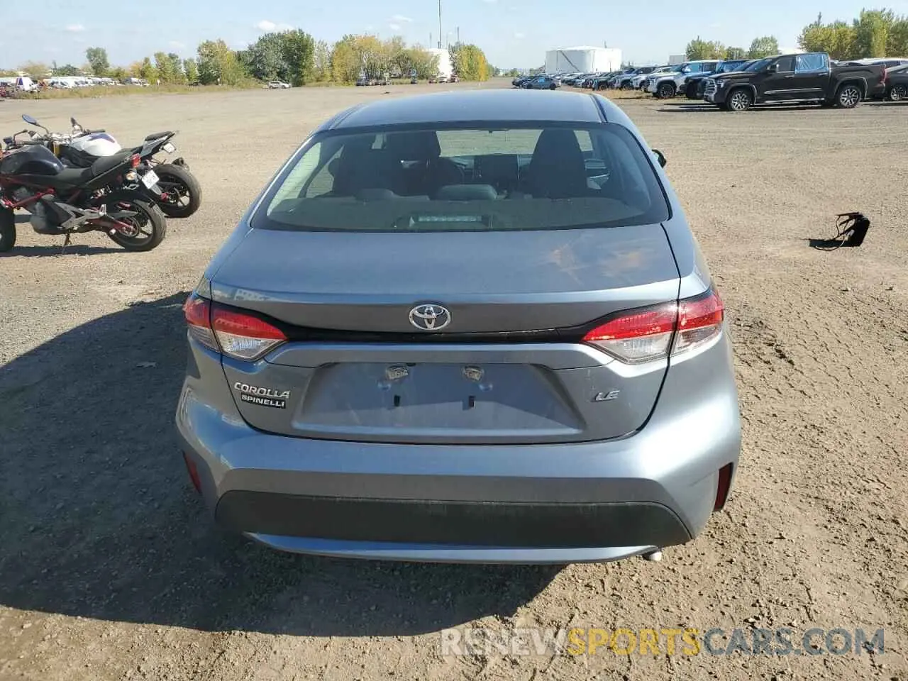 6 fotografías del automóvil dañado 5YFBPMBE6MP175773 TOYOTA COROLLA 2021