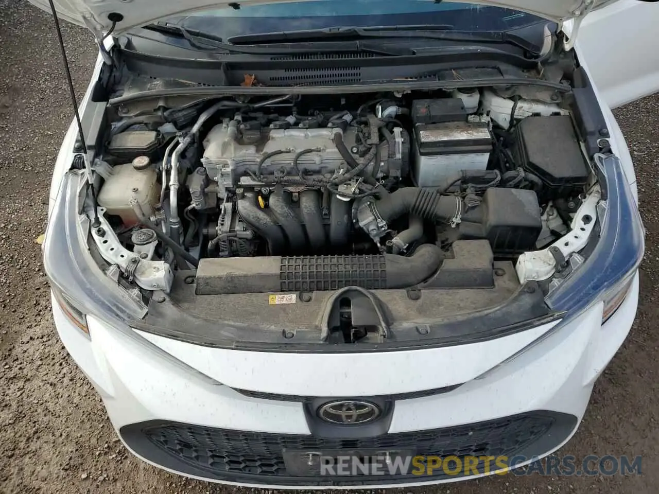 11 fotografías del automóvil dañado 5YFBPMBE7MP157122 TOYOTA COROLLA 2021