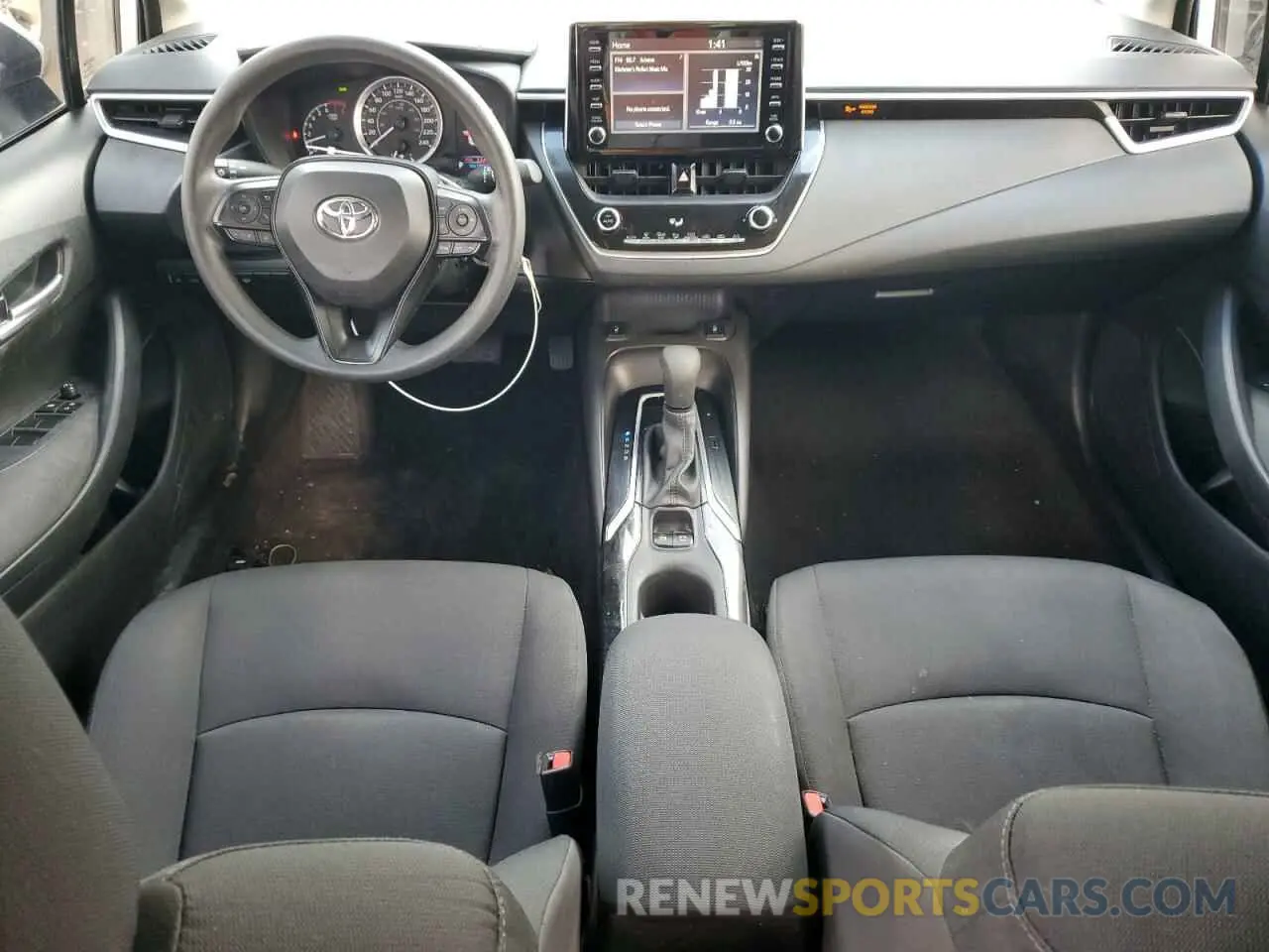 8 fotografías del automóvil dañado 5YFBPMBE7MP157122 TOYOTA COROLLA 2021
