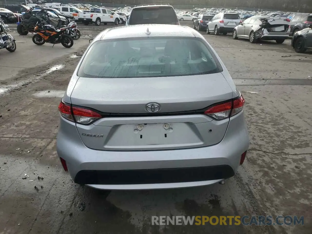 6 fotografías del automóvil dañado 5YFDPMAE0MP205442 TOYOTA COROLLA 2021