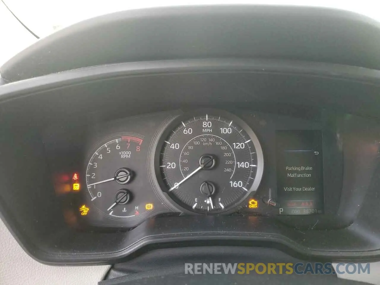 9 fotografías del automóvil dañado 5YFDPMAE0MP205442 TOYOTA COROLLA 2021