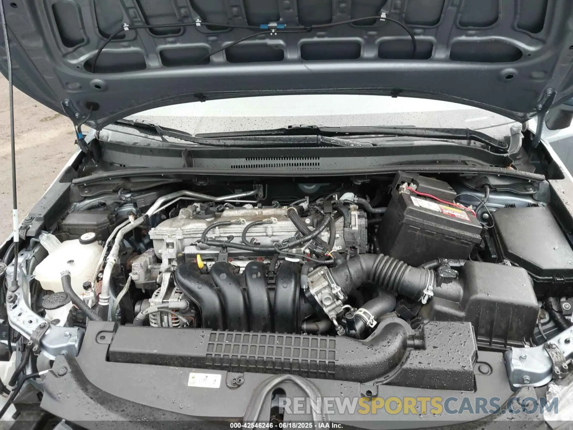 10 fotografías del automóvil dañado 5YFDPMAE3MP206309 TOYOTA COROLLA 2021