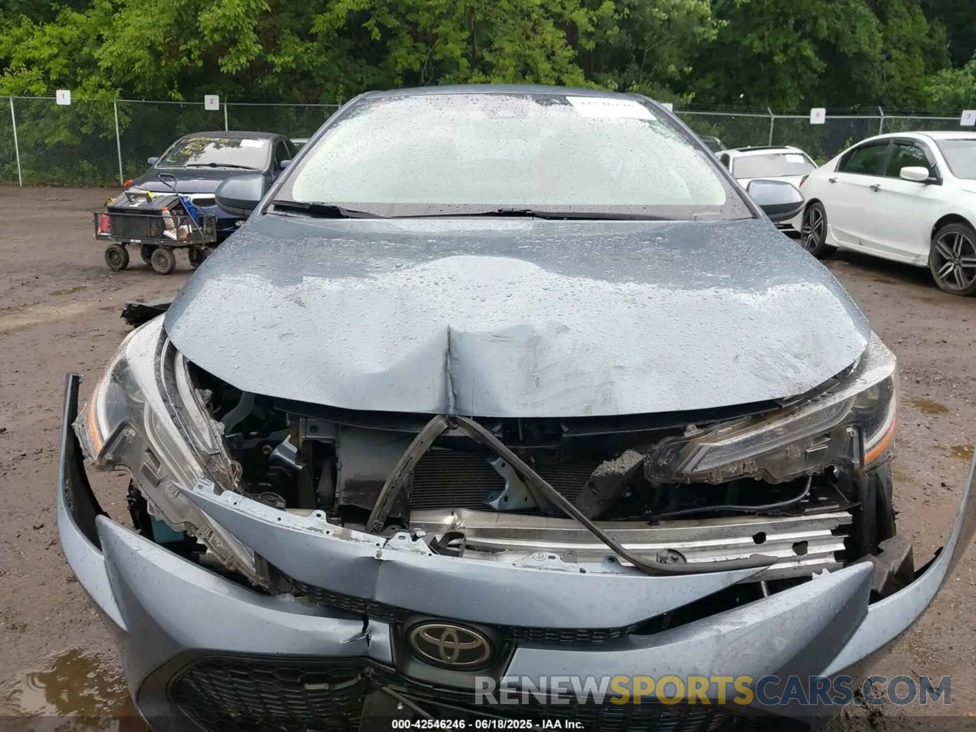 12 fotografías del automóvil dañado 5YFDPMAE3MP206309 TOYOTA COROLLA 2021