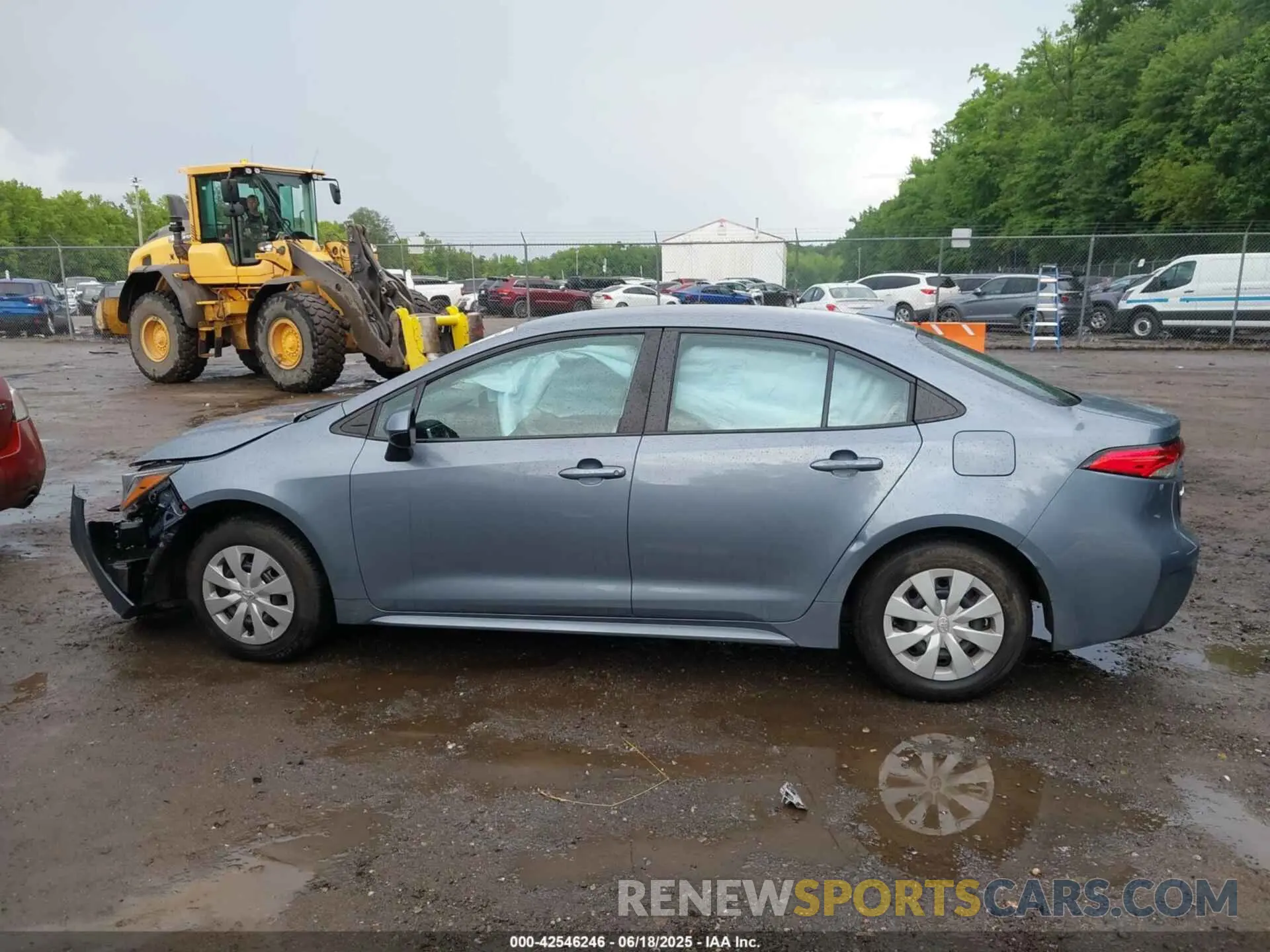 14 fotografías del automóvil dañado 5YFDPMAE3MP206309 TOYOTA COROLLA 2021