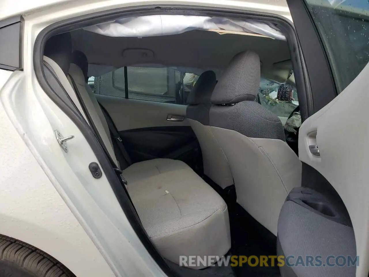 10 fotografías del automóvil dañado 5YFDPMAE7MP170270 TOYOTA COROLLA 2021