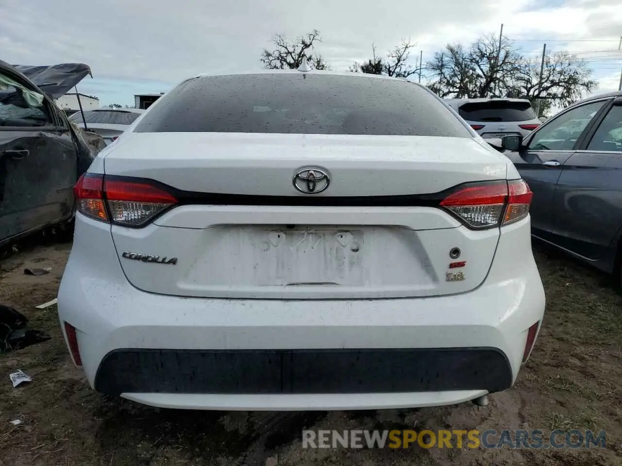 6 fotografías del automóvil dañado 5YFDPMAE7MP170270 TOYOTA COROLLA 2021