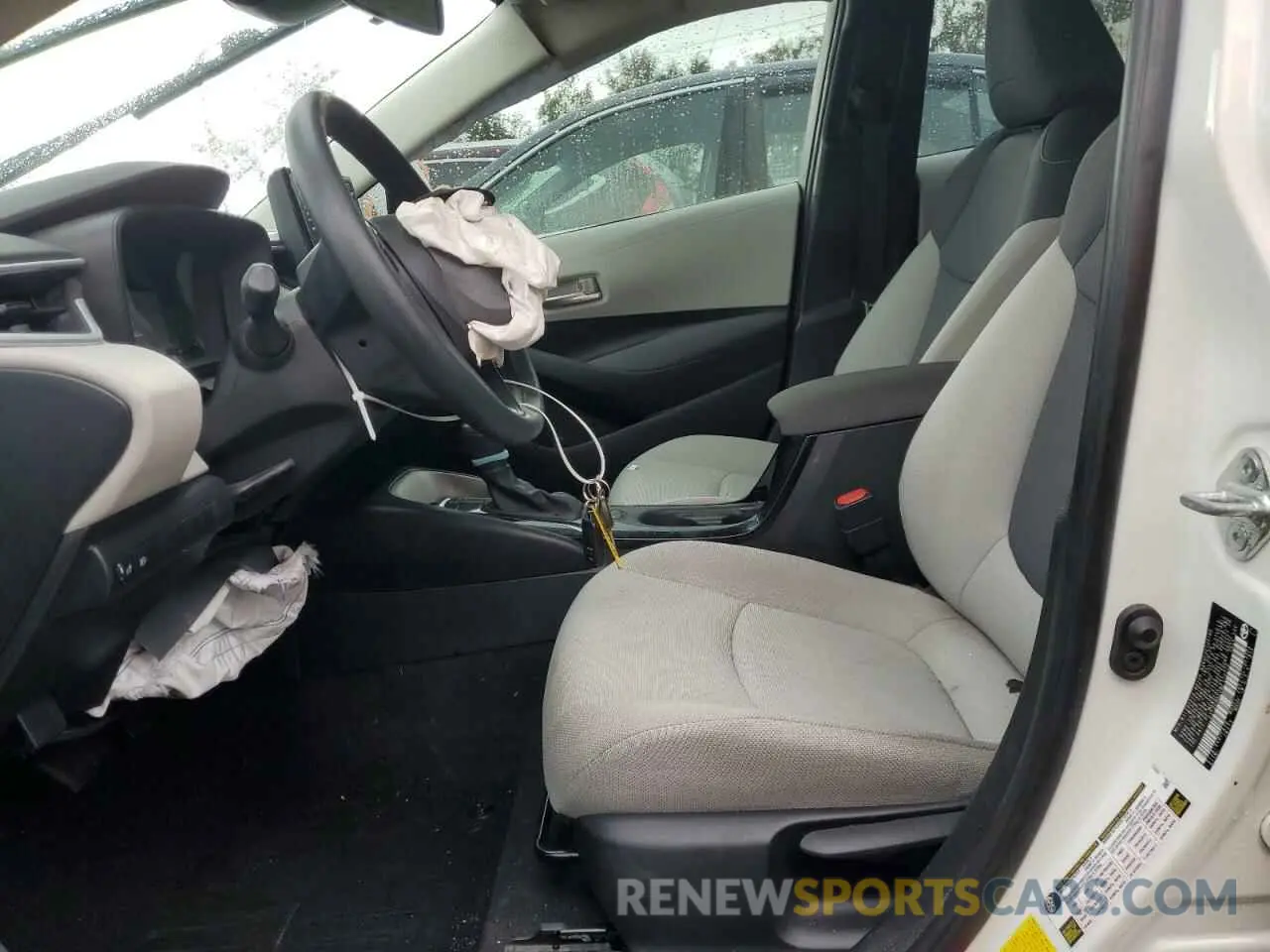 7 fotografías del automóvil dañado 5YFDPMAE7MP170270 TOYOTA COROLLA 2021