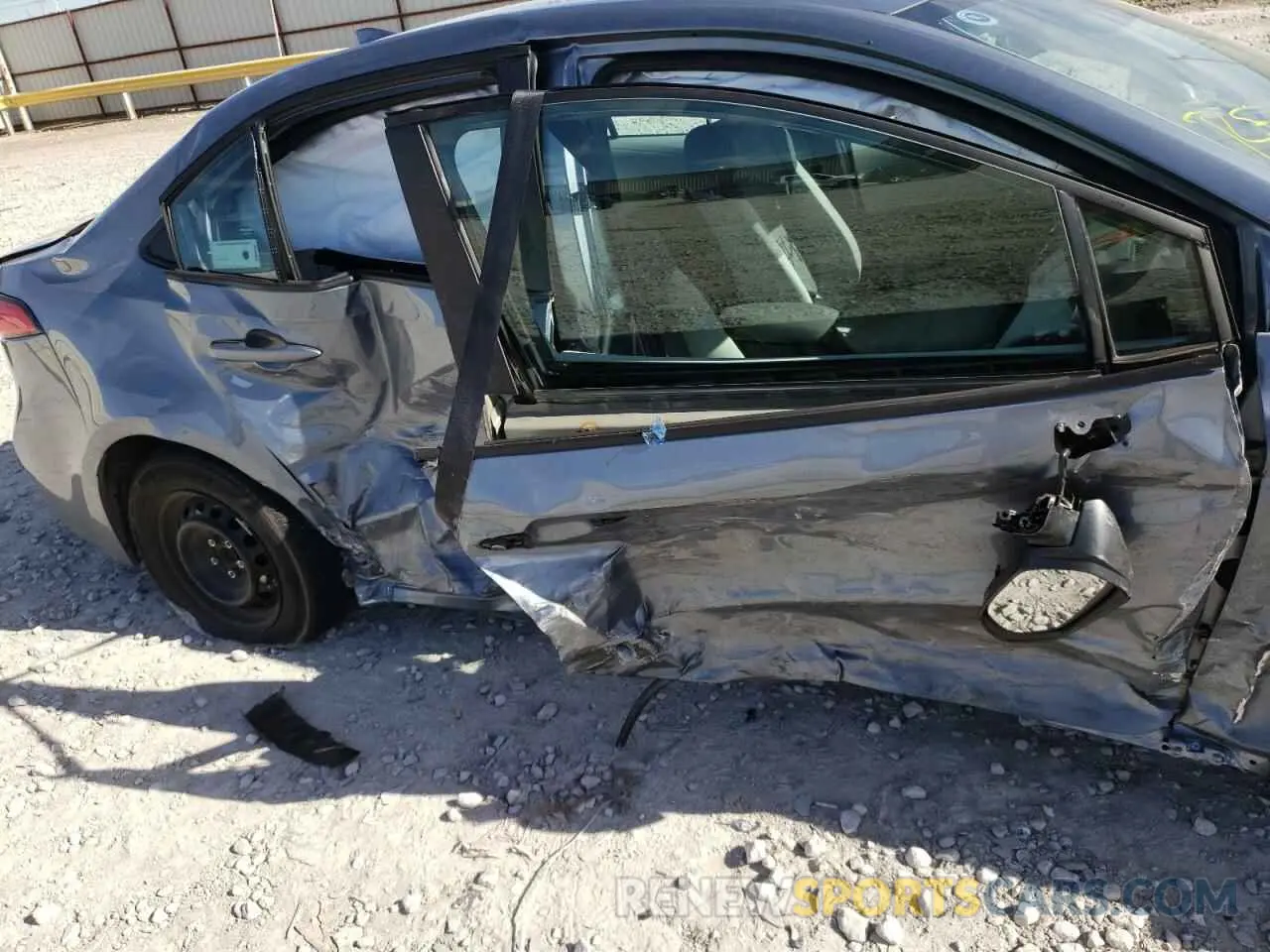 9 fotografías del automóvil dañado 5YFDPMAE7MP199848 TOYOTA COROLLA 2021