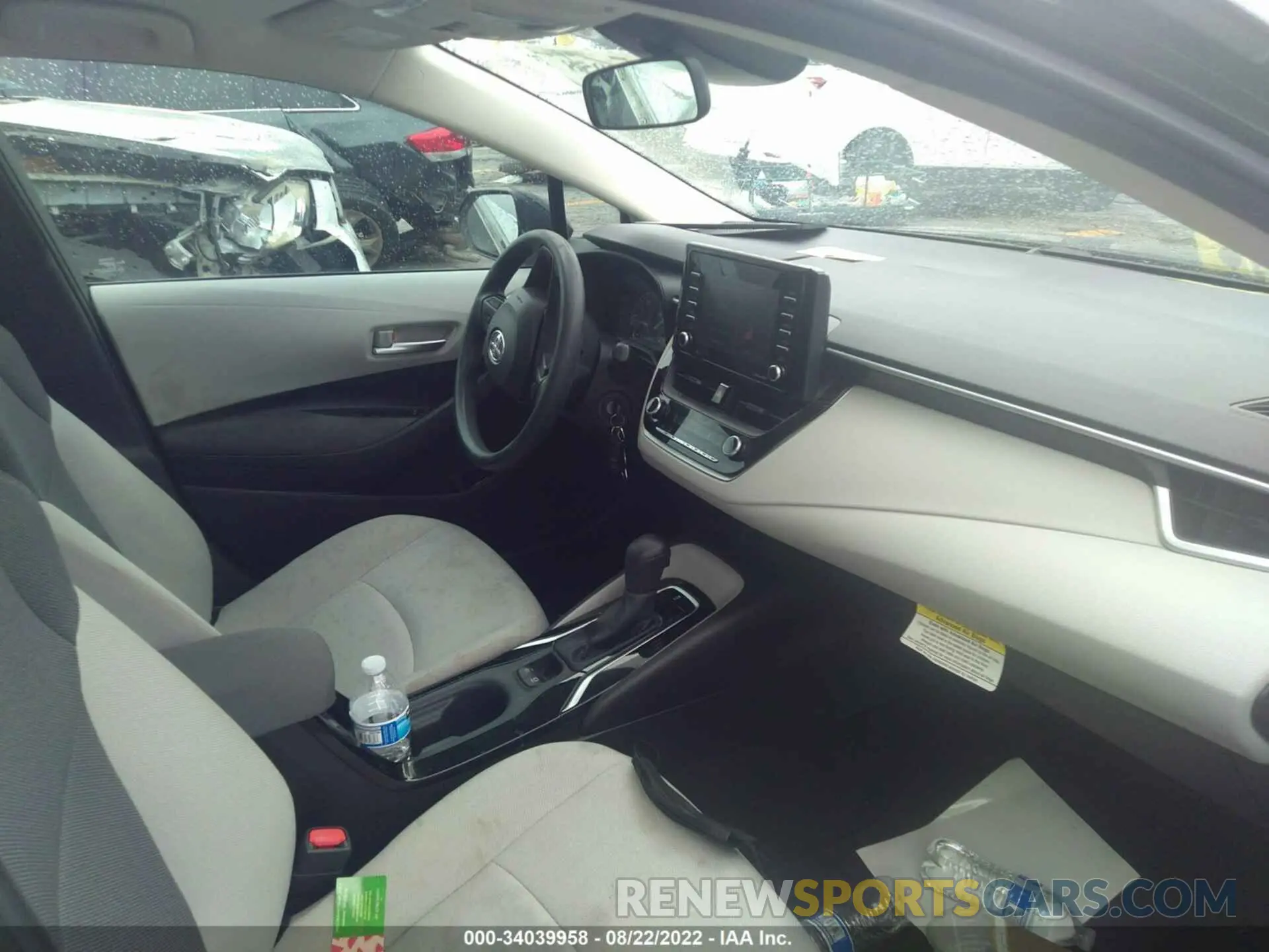 5 fotografías del automóvil dañado 5YFDPMAE8MP173517 TOYOTA COROLLA 2021