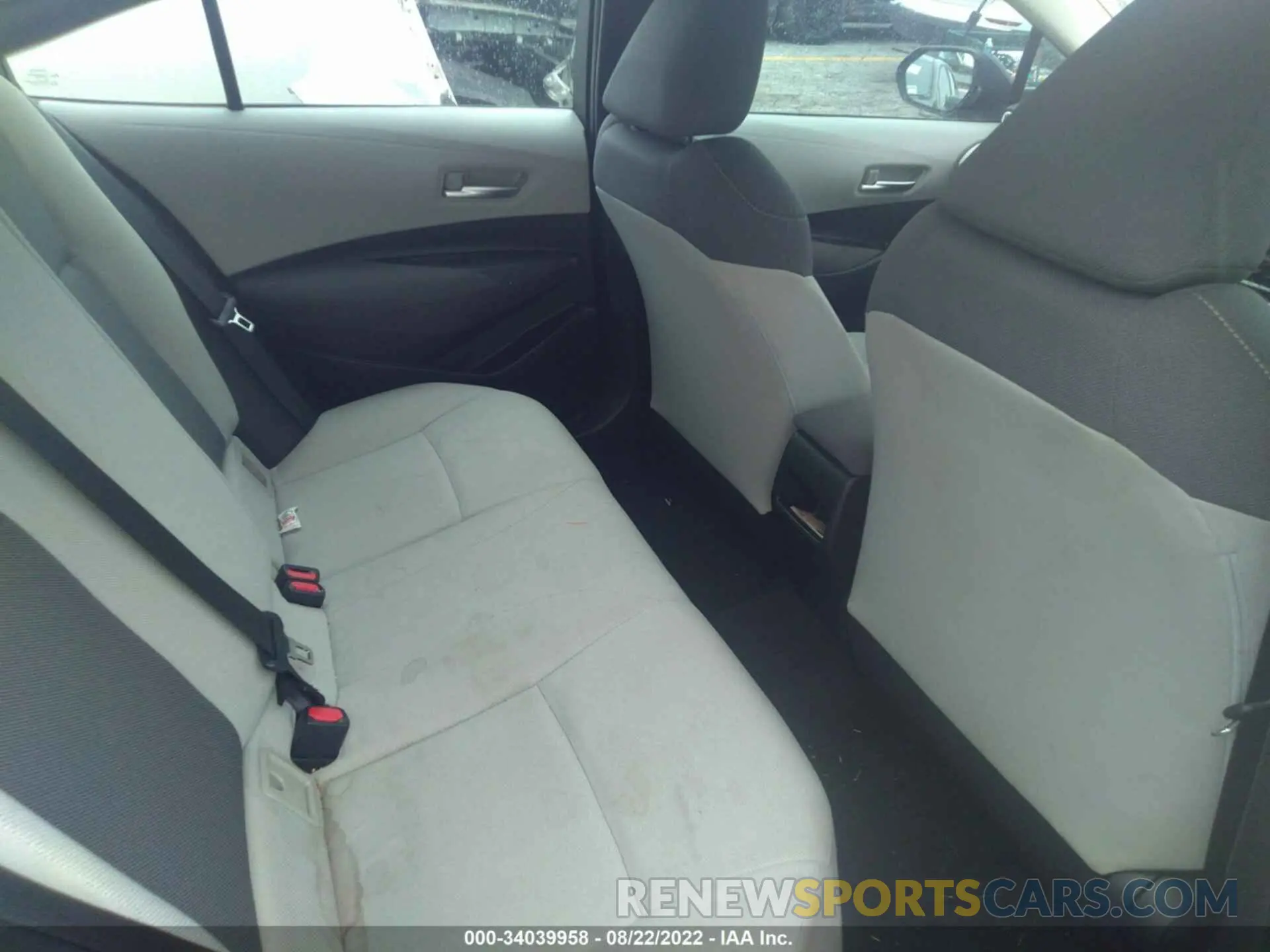 8 fotografías del automóvil dañado 5YFDPMAE8MP173517 TOYOTA COROLLA 2021