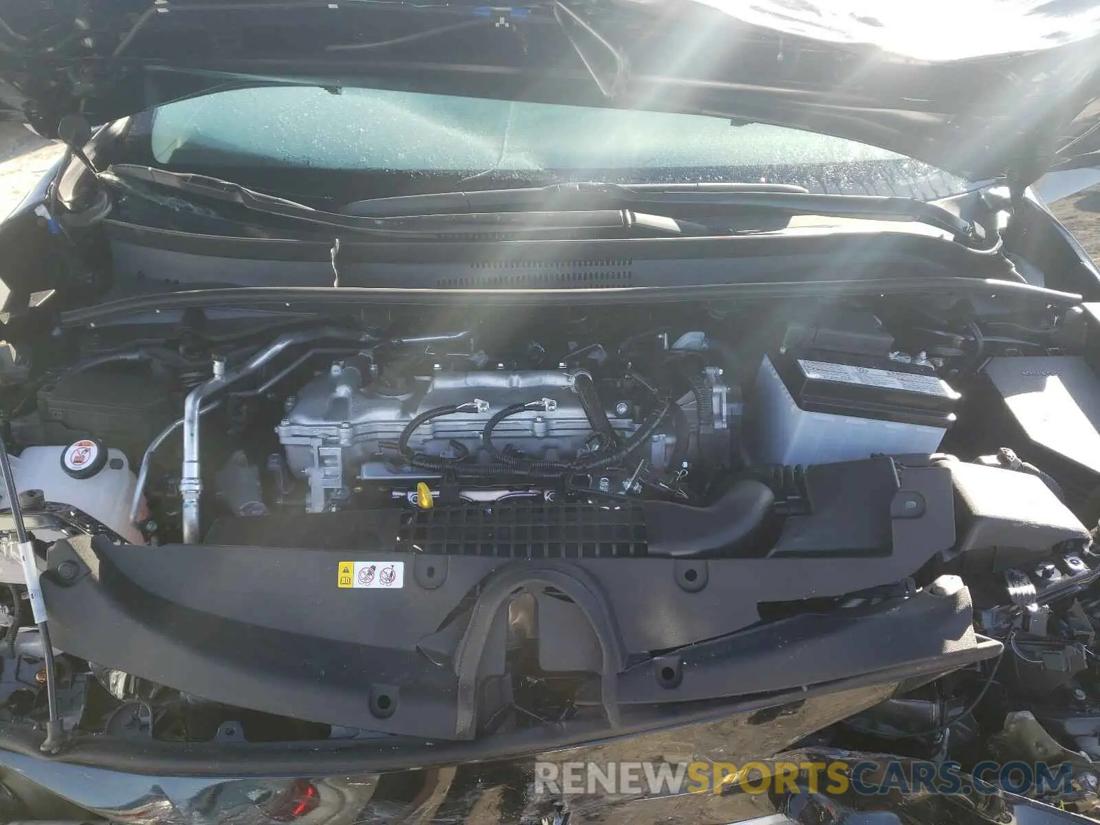 7 fotografías del automóvil dañado 5YFDPMAE9MP164695 TOYOTA COROLLA 2021