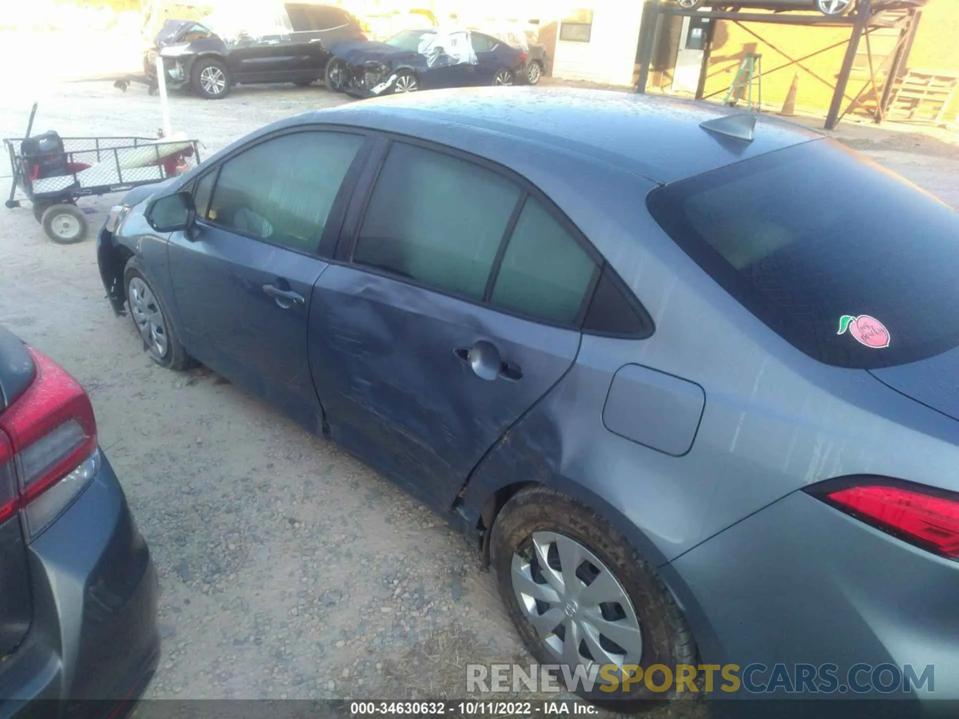 6 fotografías del automóvil dañado 5YFDPMAE9MP188544 TOYOTA COROLLA 2021