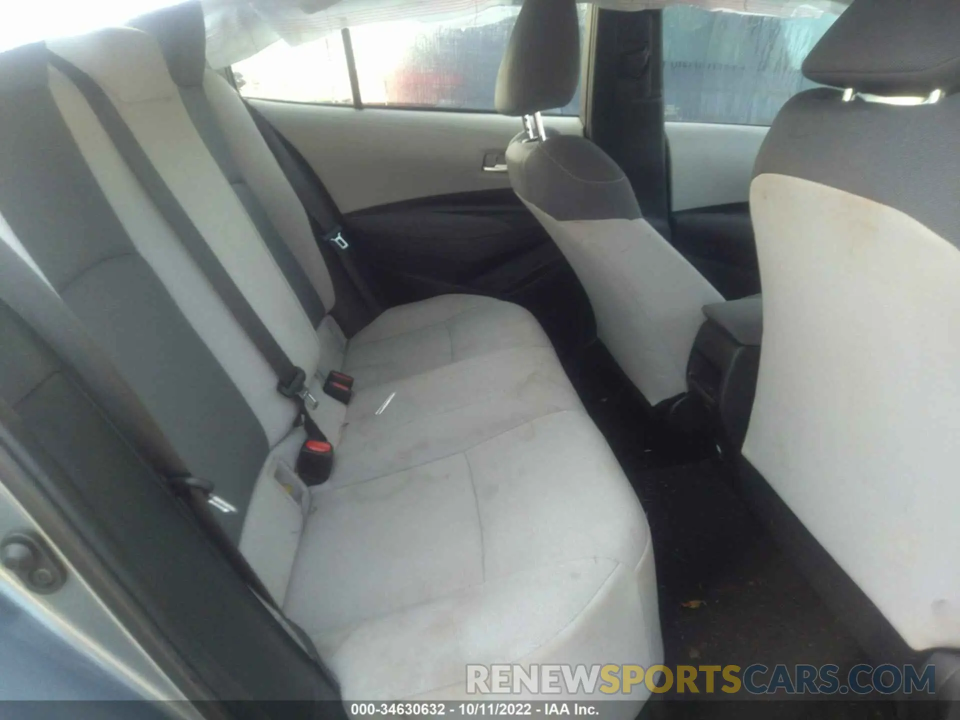 8 fotografías del automóvil dañado 5YFDPMAE9MP188544 TOYOTA COROLLA 2021
